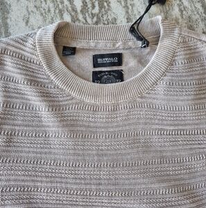 Buffalo David Bitton Men's Short Sleeve Crewneck Sweater Size Medium